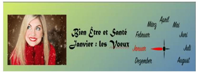 You are currently viewing Bien-être et Santé ; Janvier – les vœux