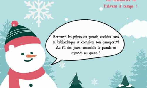 Calendrier de l’Avent à la bibliothèque